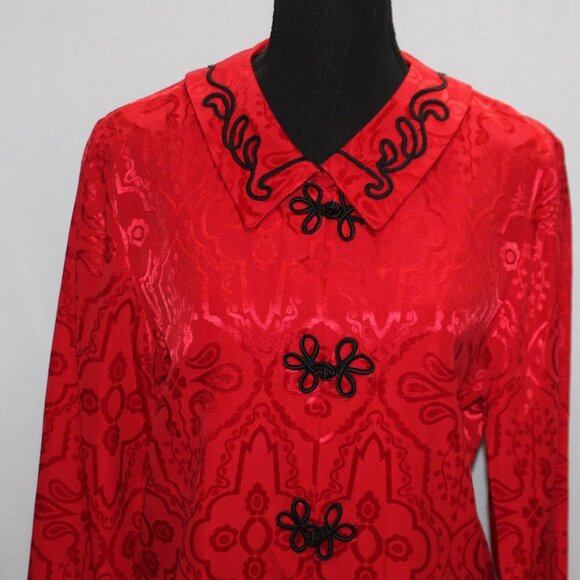 Vintage Jessica Howard Red Petite Short Jacket - Picture 2 of 16